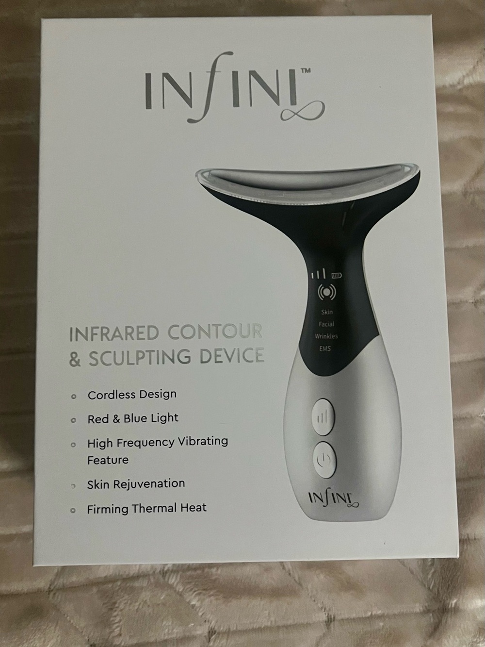 INFINI Infrared Contour & Sculpting Device - Silver & Black
